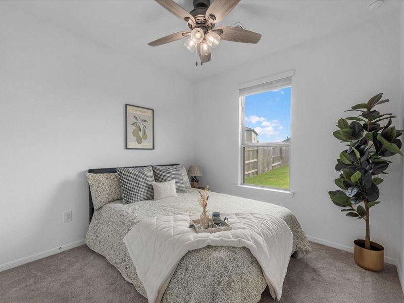 Furnished interior view inside a new home in Mavera, Conroe (Image 16).