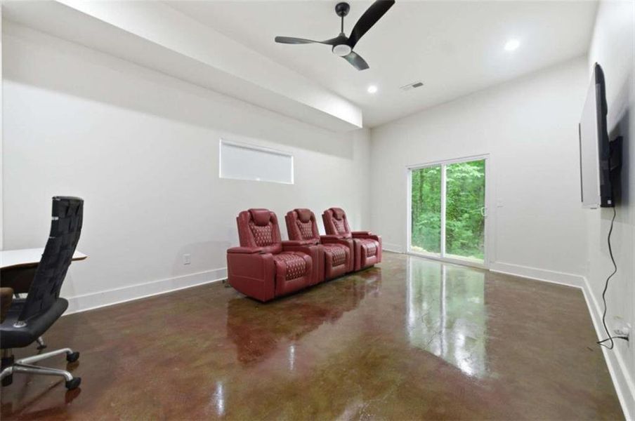 Furnished interior view inside a new home in , Atlanta (Image 57).