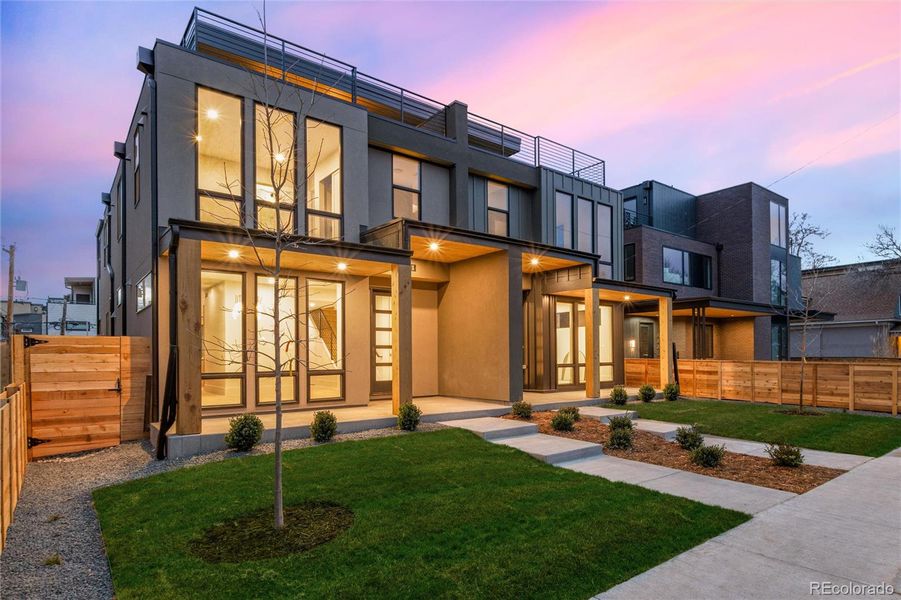 Exterior details and patio area of a home in , Denver (Image 25).