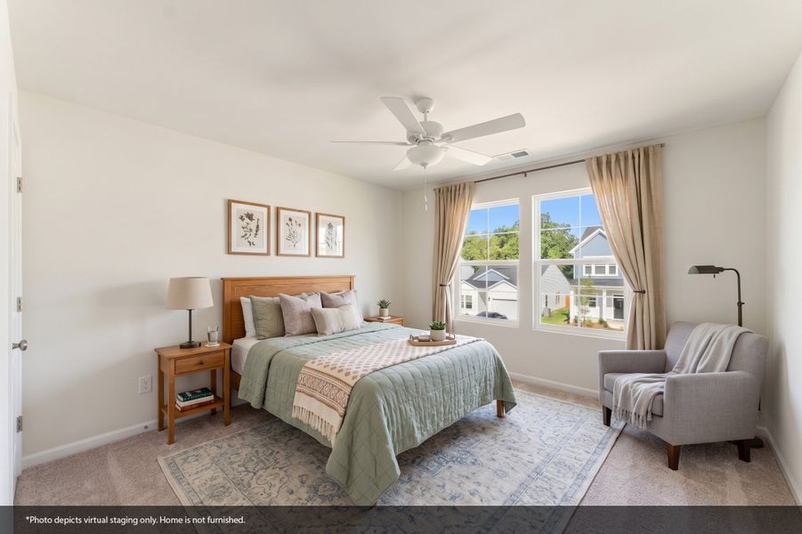 Furnished interior view inside a new home in Mayfair Village, Spartanburg (Image 11).