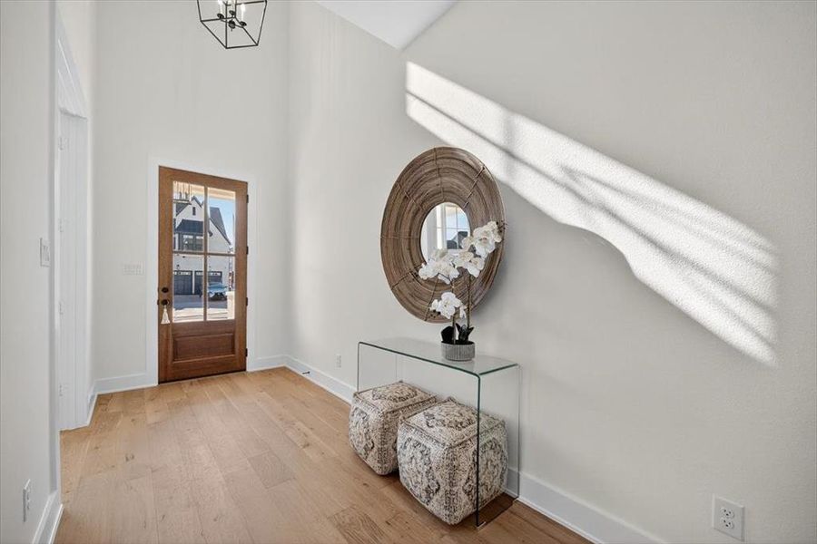 Furnished interior view inside a new home in , Frisco (Image 16).