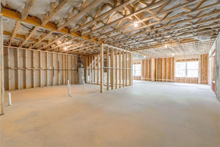 In-progress construction of a new home in , Gainesville, GA (Image 36).