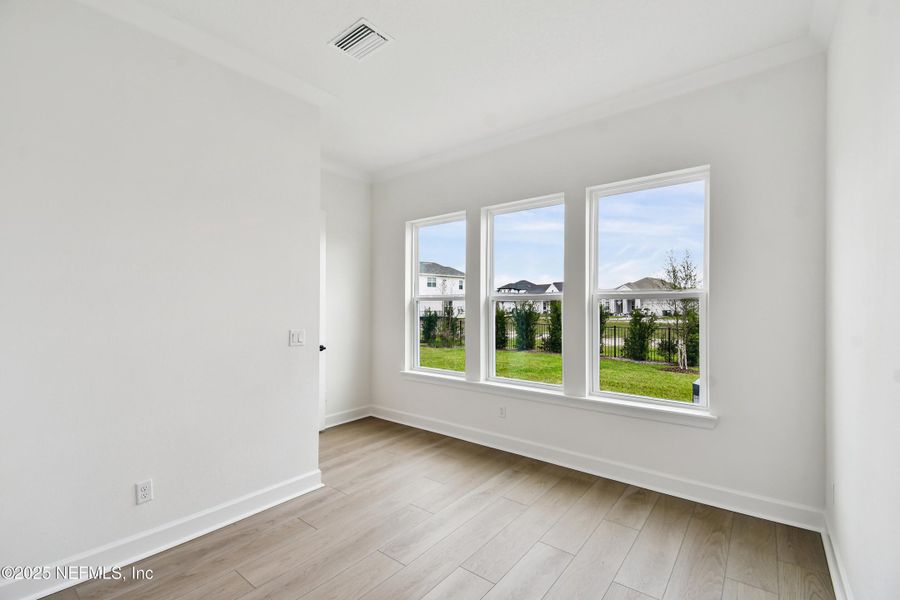 Spacious, unfurnished interior of a new home in Seven Pines 40' Front Entry, Jacksonville (Image 18). Spacious, unfurnished interior of a new home in Seven Pines 40' Front Entry, Jacksonville (Image 18).