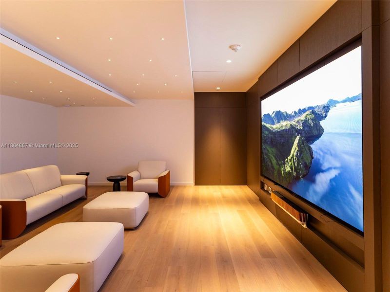 Furnished interior view inside a new home in , Miami (Image 5).