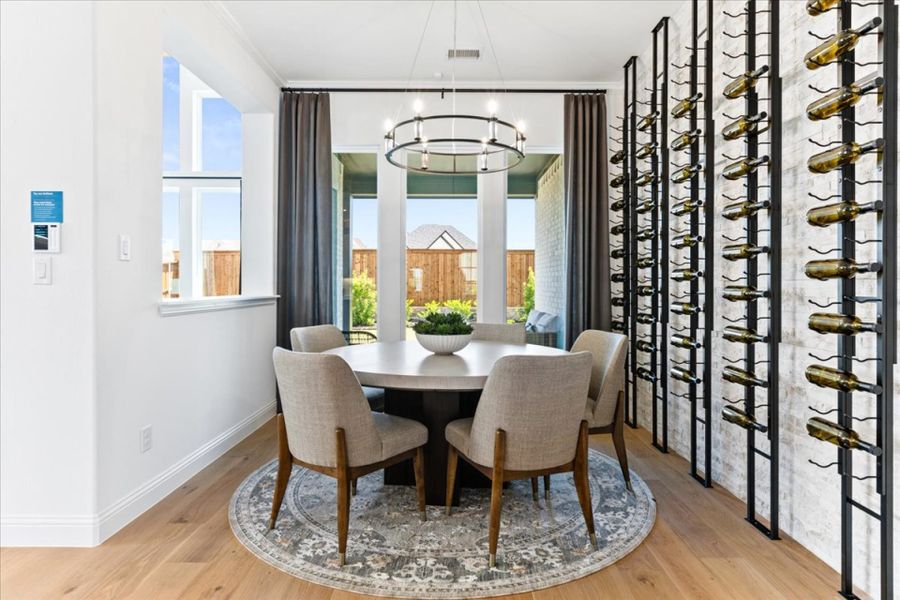 Furnished interior view inside a new home in Nelson Lake, Rockwall (Image 7).