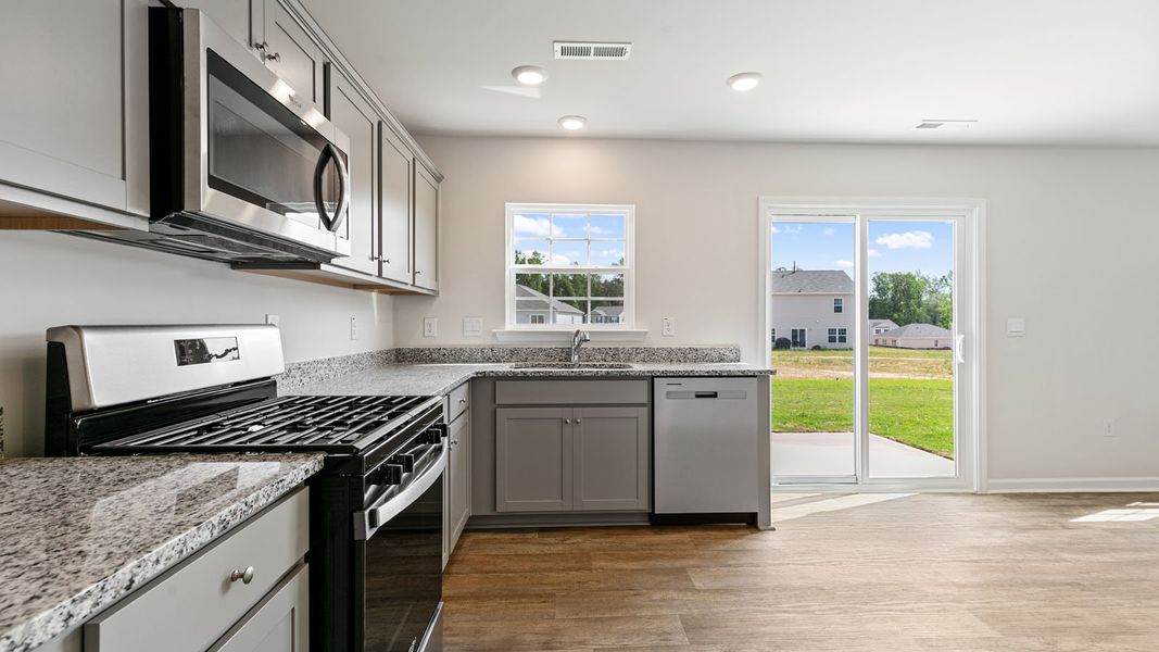 Furnished interior view inside a new home in Willow Mill, Thomasville (Image 4).