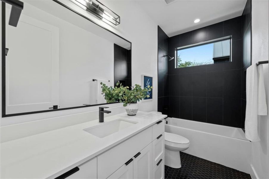 Furnished interior view inside a new home in , Austin (Image 23).