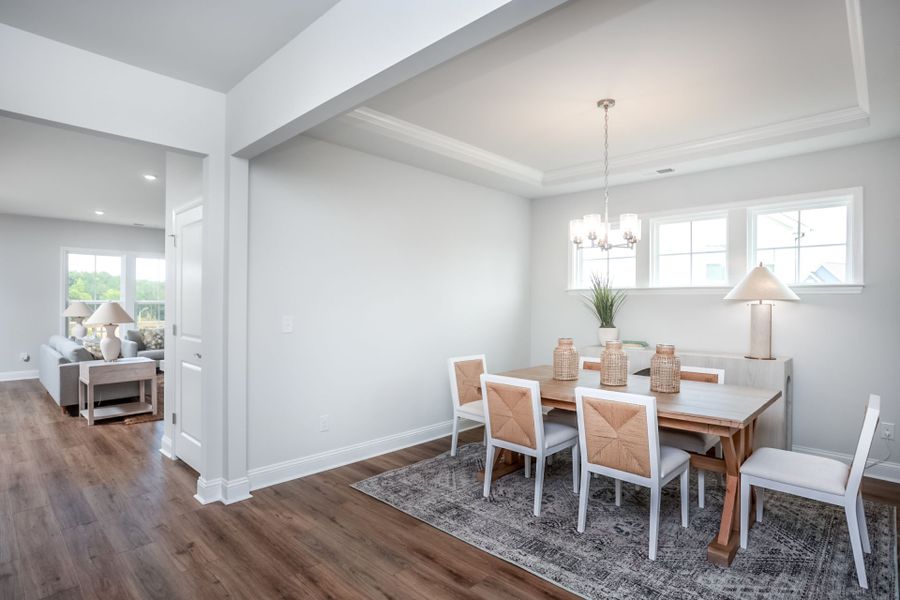 Representative furnished interior of a home built from the Valleybrook by Pulte Homes in Lewiston Meadows, Greensboro (Image 12).