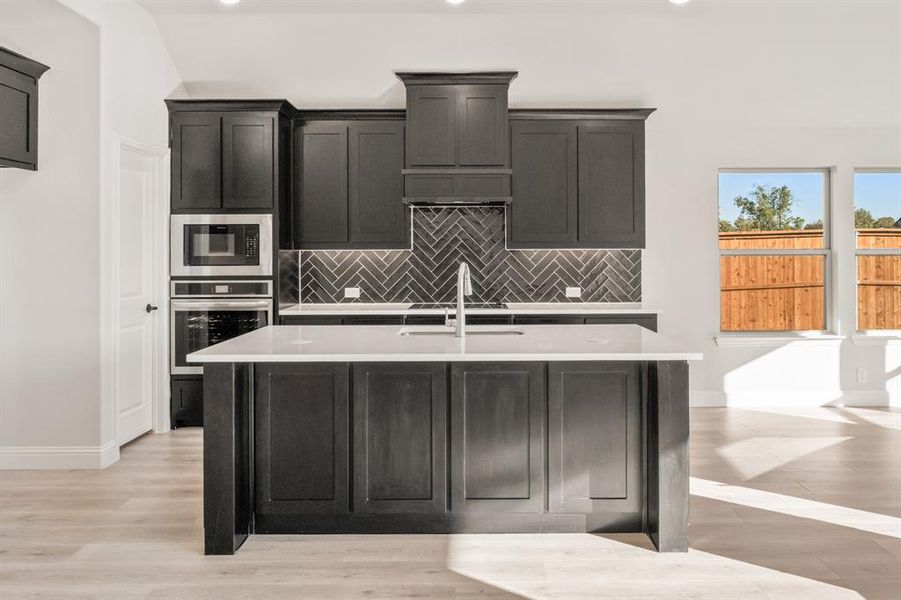 Furnished interior view inside a new home in Mockingbird Hills 60-65, Joshua (Image 13).