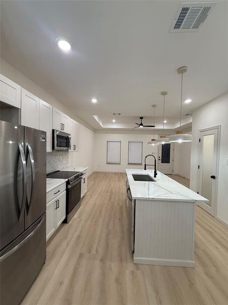 Furnished interior view inside a new home in , Fort Worth (Image 4).