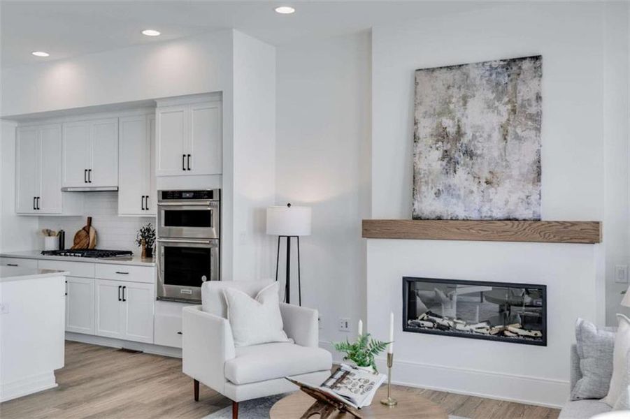 Furnished interior view inside a new home in , Atlanta (Image 6).