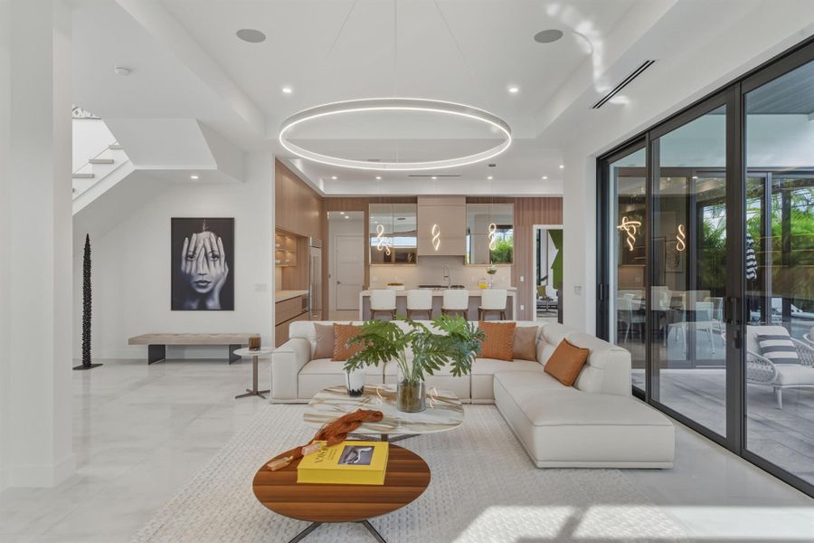 Furnished interior view inside a new home in , Boca Raton (Image 5).