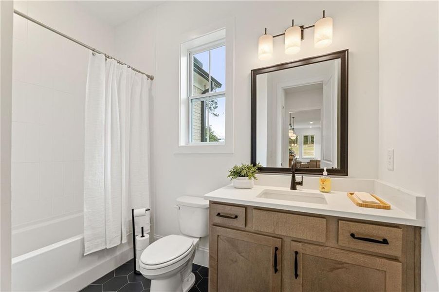 Furnished interior view inside a new home in The Reserve at Knollwood, Canton (Image 25).