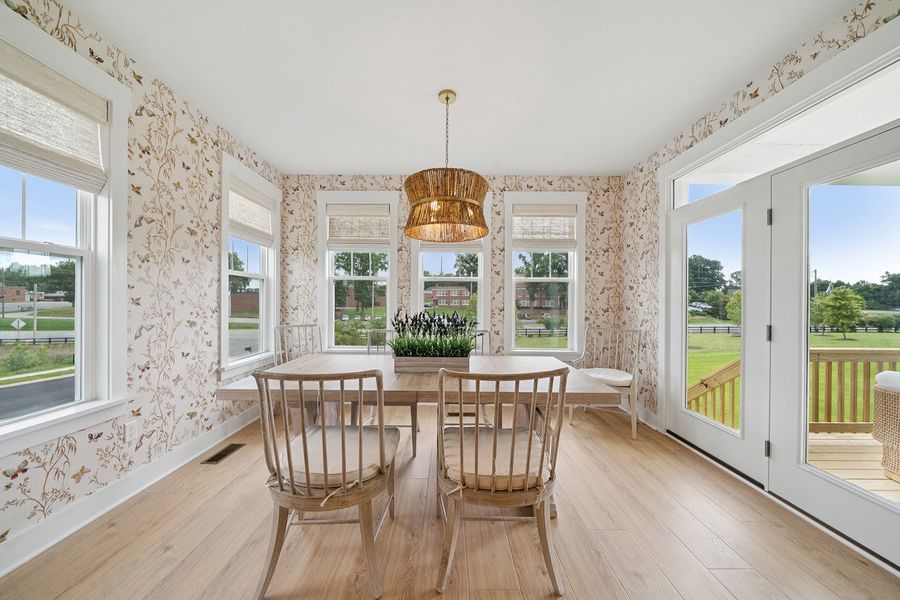 Representative furnished interior of a home built from the Yates II - Vanguard Collection by Mungo Homes in Scotts Hill Village, Wilmington (Image 13).