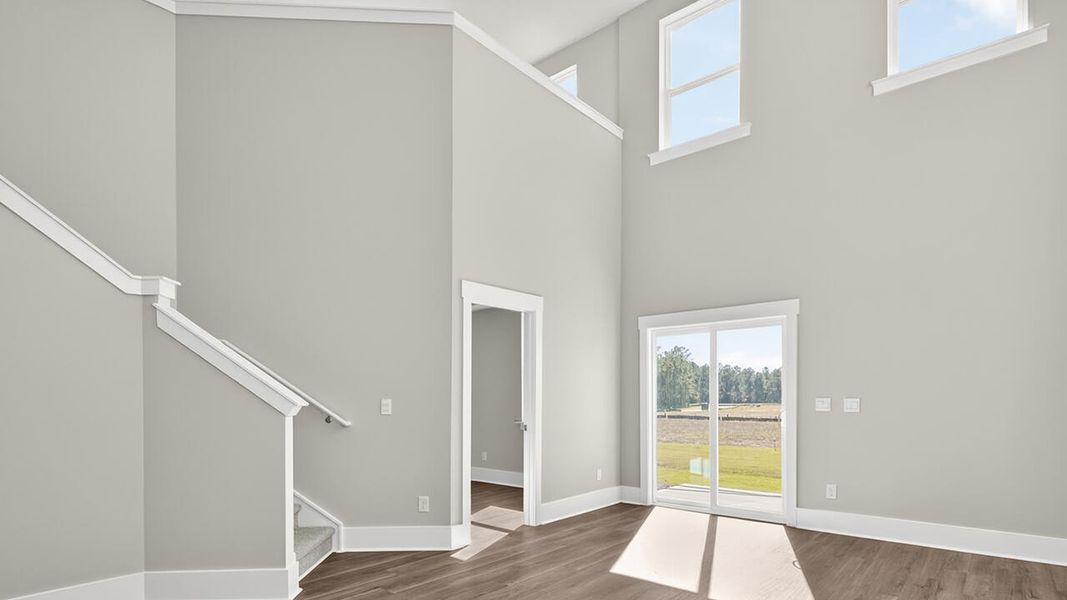 Spacious, unfurnished interior of a new home in Indigo Preserve Townhomes, Leland (Image 19).