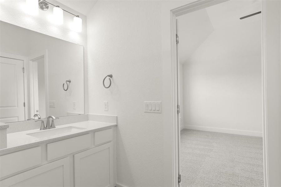 Furnished interior view inside a new home in Grande Estates, Bertram (Image 9).