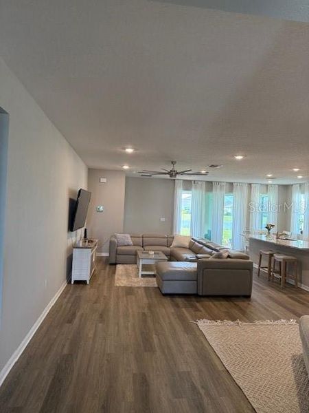 Furnished interior view inside a new home in Star Farms at Lakewood Ranch, Bradenton (Image 4).