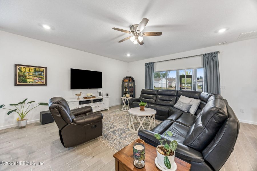 Furnished interior view inside a new home in , Yulee (Image 8).