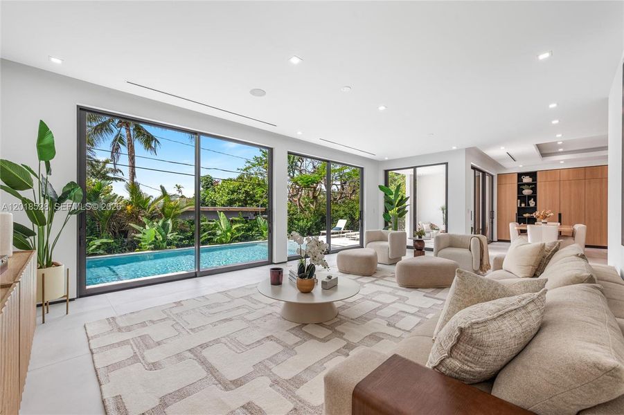 Furnished interior view inside a new home in , North Miami (Image 9).