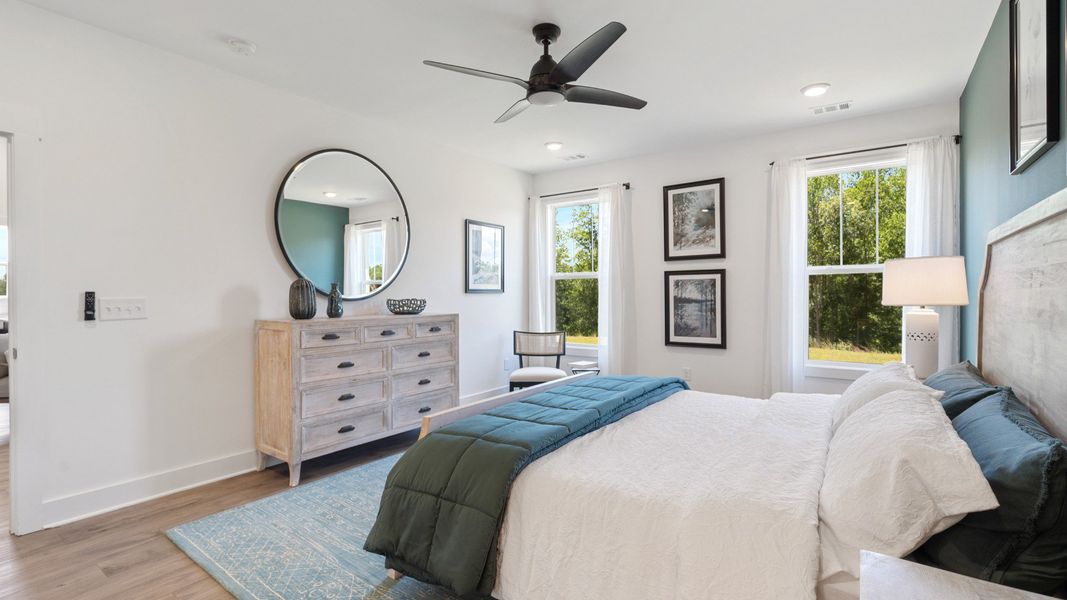 Furnished interior view inside a new home in Fox Hollow, Spartanburg (Image 12).
