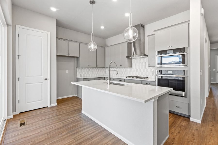 Furnished interior view inside a new home in The Manors Collection at Golden Overlook, Golden (Image 6).