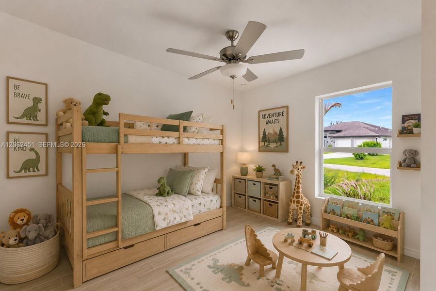 Furnished interior view inside a new home in , Cape Coral (Image 16).
