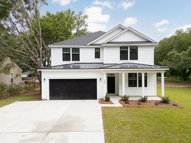 Representative exterior photo of a completed home built from the Avery by Hunter Quinn Homes in Beaufort County Homes, Beaufort, SC (Image 11).