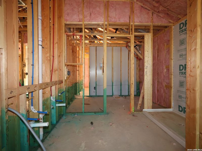 In-progress construction of a new home in Mesquite Ridge, San Antonio, TX (Image 31).