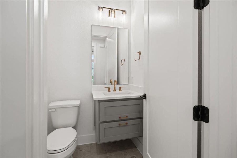 Furnished interior view inside a new home in Sweetwater, Austin (Image 31).