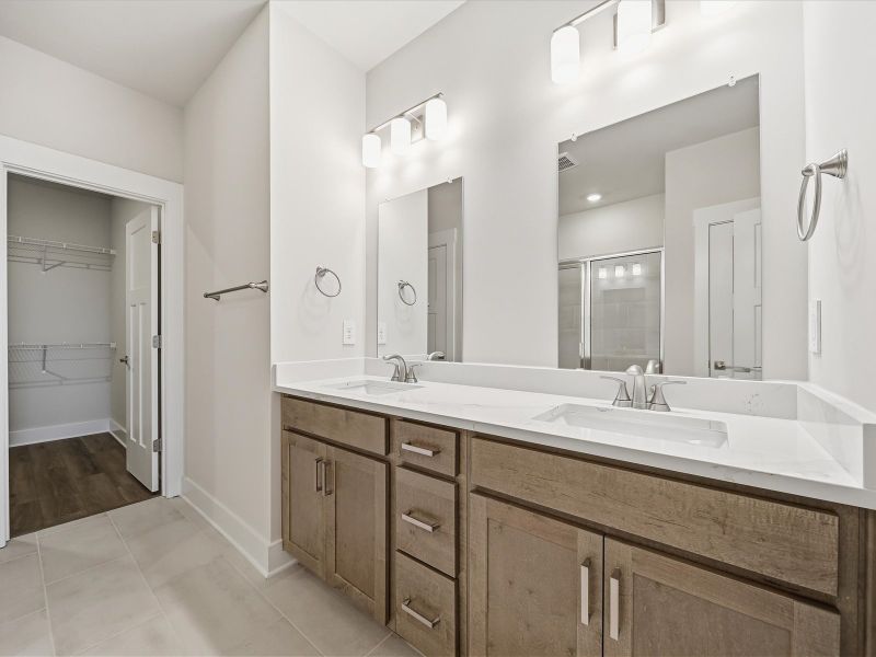 Furnished interior view inside a new home in Ashby Woods, Boiling Springs (Image 7).
