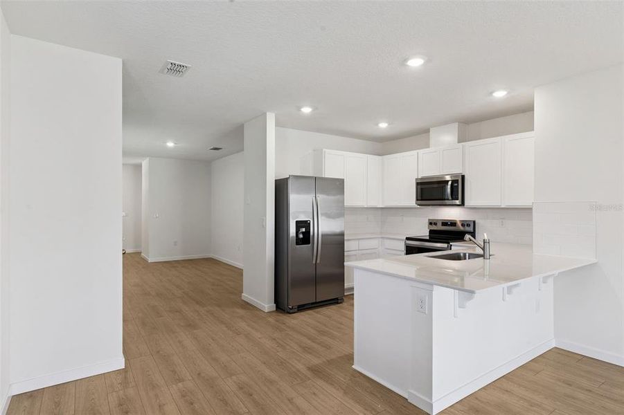 Furnished interior view inside a new home in , Port Orange (Image 5).