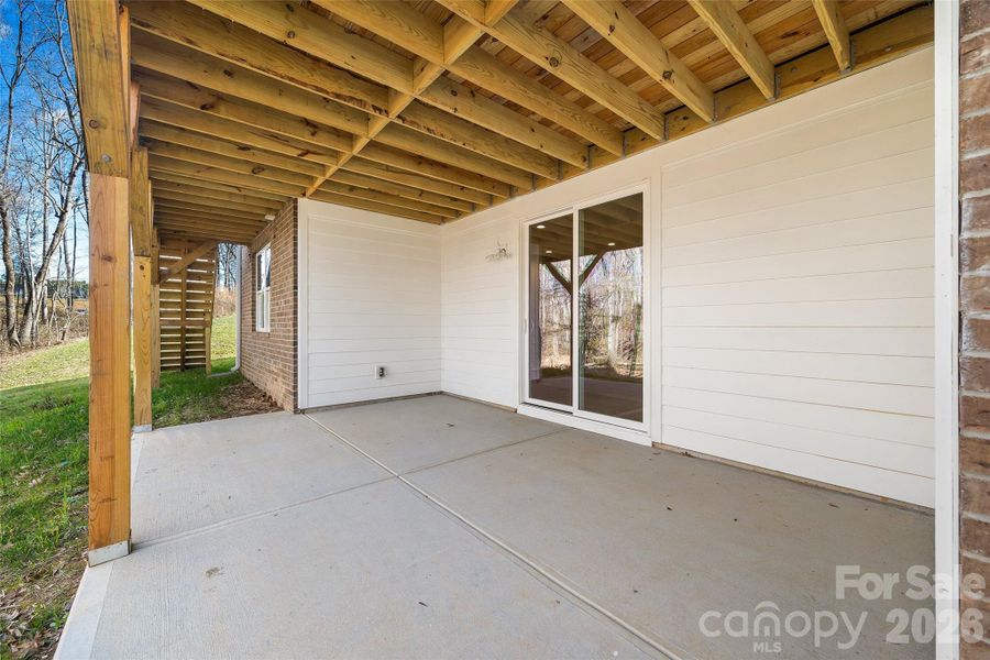 Exterior details and patio area of a home in , Rock Hill (Image 4). Exterior details and patio area of a home in , Rock Hill (Image 4).