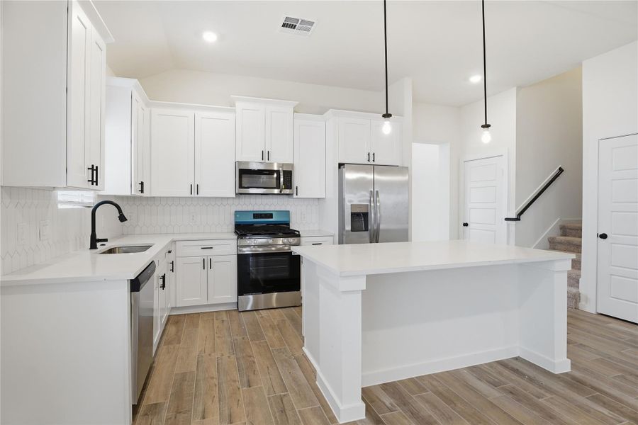 Furnished interior view inside a new home in Foxtail Palms, Manvel (Image 7).