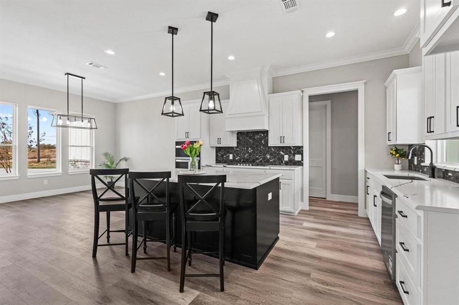 Furnished interior view inside a new home in , Leonard (Image 12).