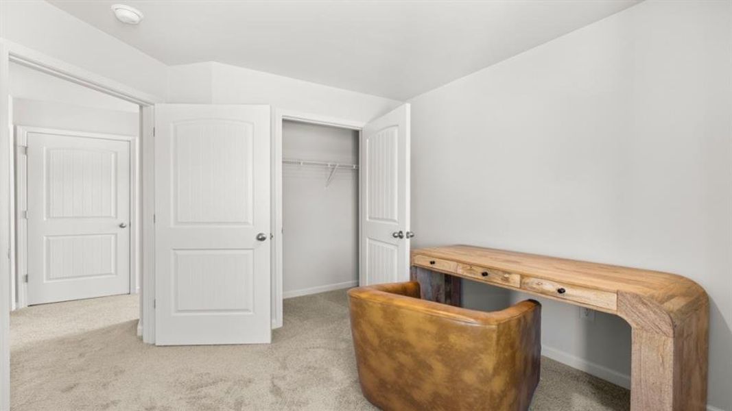 Furnished interior view inside a new home in Waypoint, Flowery Branch (Image 34). Furnished interior view inside a new home in Waypoint, Flowery Branch (Image 34).