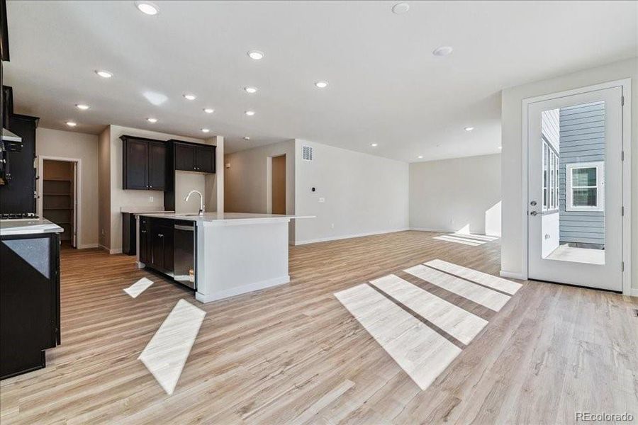 Spacious, unfurnished interior of a new home in Floret Collection at Alder Creek, Parker (Image 24).