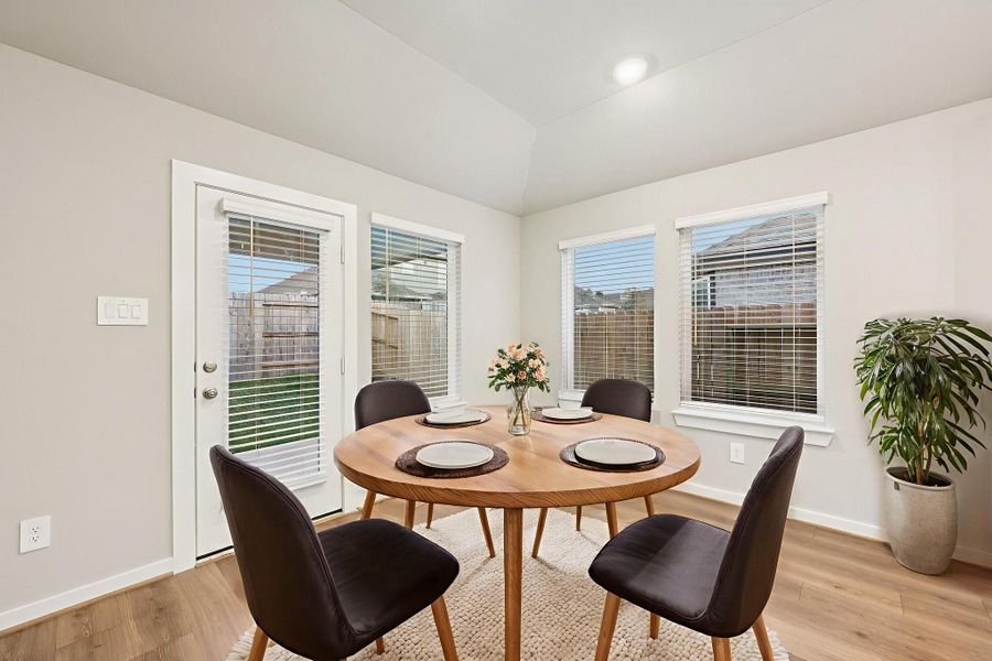 Photo is not of the actual home, but is an inspirational photo of builder’s model home and may depict options, furnishings, and/or decorator features that are not included