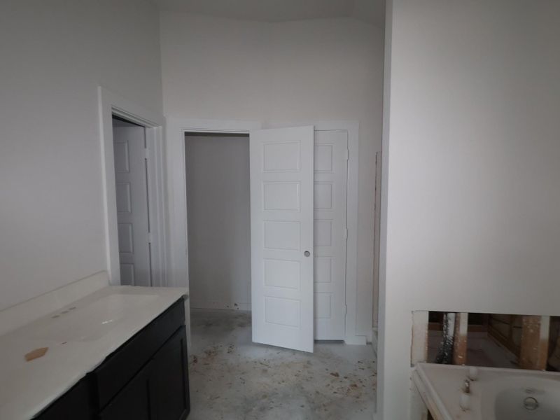 In-progress construction of a new home in Pinewood at Grand Texas, New Caney, TX (Image 7).