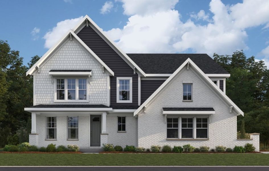 Representative exterior photo of a completed home built from the Pearson by Fischer Homes in Woodberry, Canton, GA (Image 5). Representative exterior photo of a completed home built from the Pearson by Fischer Homes in Woodberry, Canton, GA (Image 5).