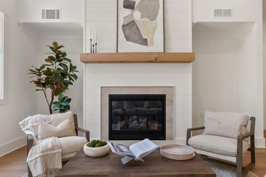 Furnished interior view inside a new home in Arden on Lanier, Cumming (Image 18).