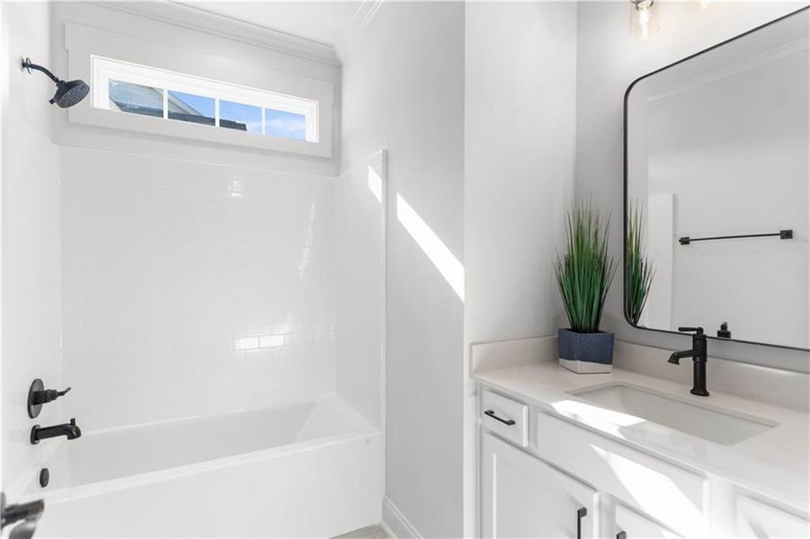 Furnished interior view inside a new home in , Greensboro (Image 12).