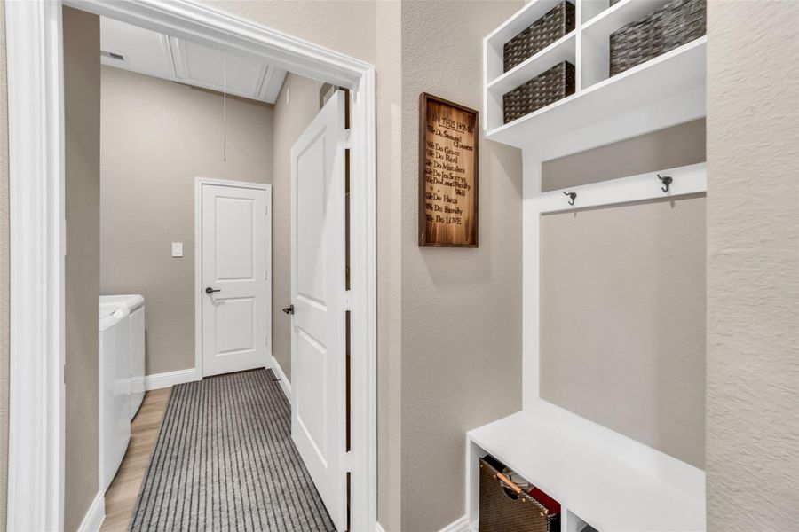 Furnished interior view inside a new home in , Willis (Image 9).