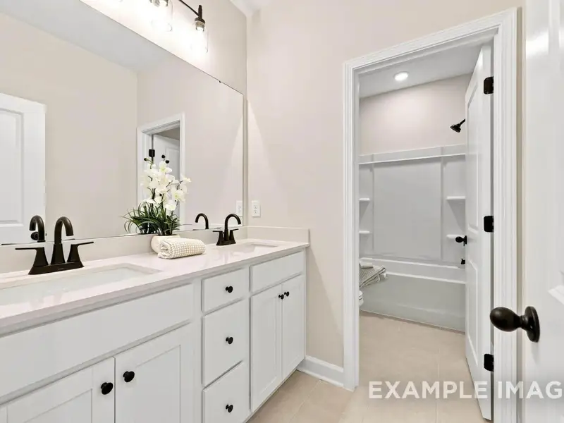 Furnished interior view inside a new home in Forestville Yard, Knightdale (Image 28).