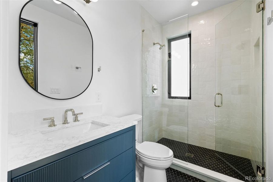 Furnished interior view inside a new home in , Denver (Image 34).