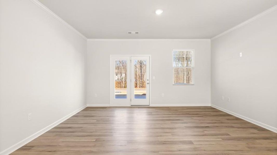 Spacious, unfurnished interior of a new home in Braselton Village, Braselton (Image 19).