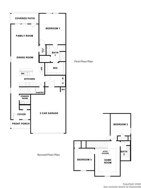 2D floor plan layout of this home in Bollinger, Maxwell, TX (Image 3). 2D floor plan layout of this home in Bollinger, Maxwell, TX (Image 3).
