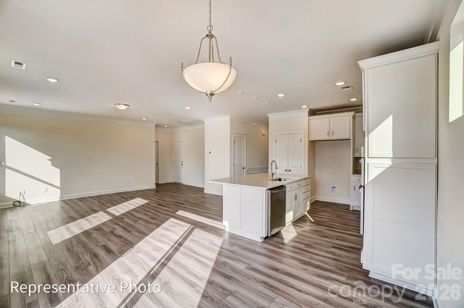 Spacious, unfurnished interior of a new home in Enclave at Riverdale, Huntersville (Image 20).