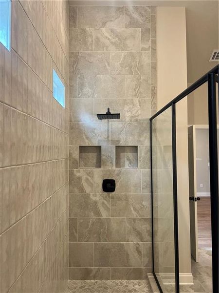 Close-up of interior finishes inside a home in , Loganville (Image 11).