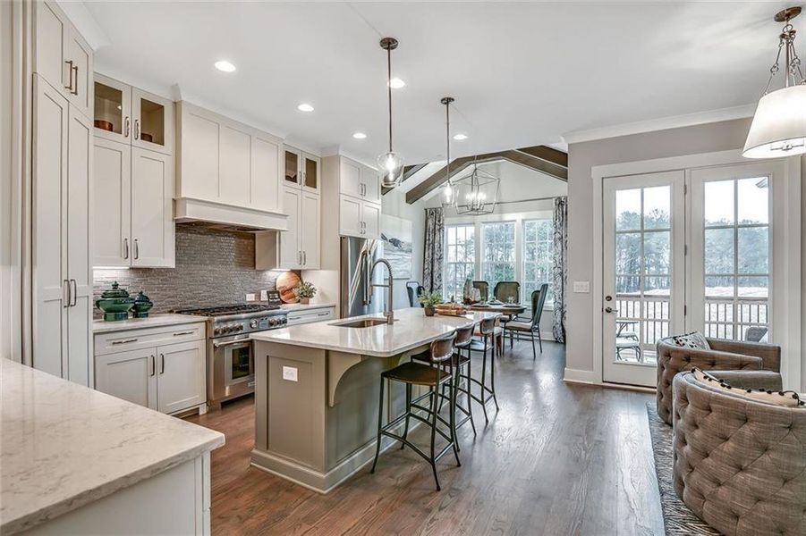 Furnished interior view inside a new home in , Senoia (Image 7).