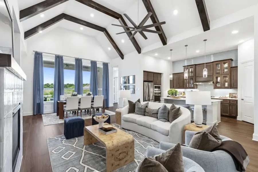 Representative Family Room - some options shown Representative Family Room - some options shown